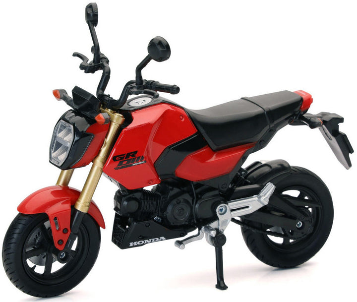 Honda GROM Motorcycle Red 1/12 Diecast Model by New Ray-1