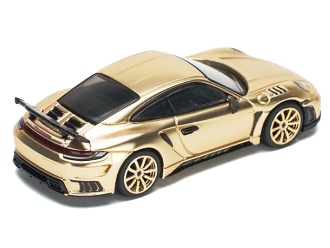 992 Stinger GTR Gold Metallic 1/64 Diecast Model Car by Pop Race-2