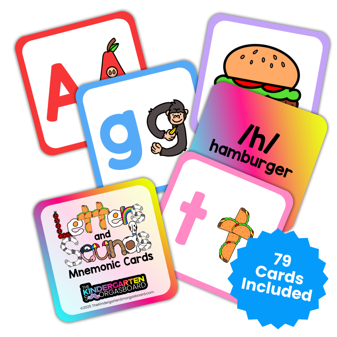 TKS Letters and Sounds Mnemonic Cards Set 2
