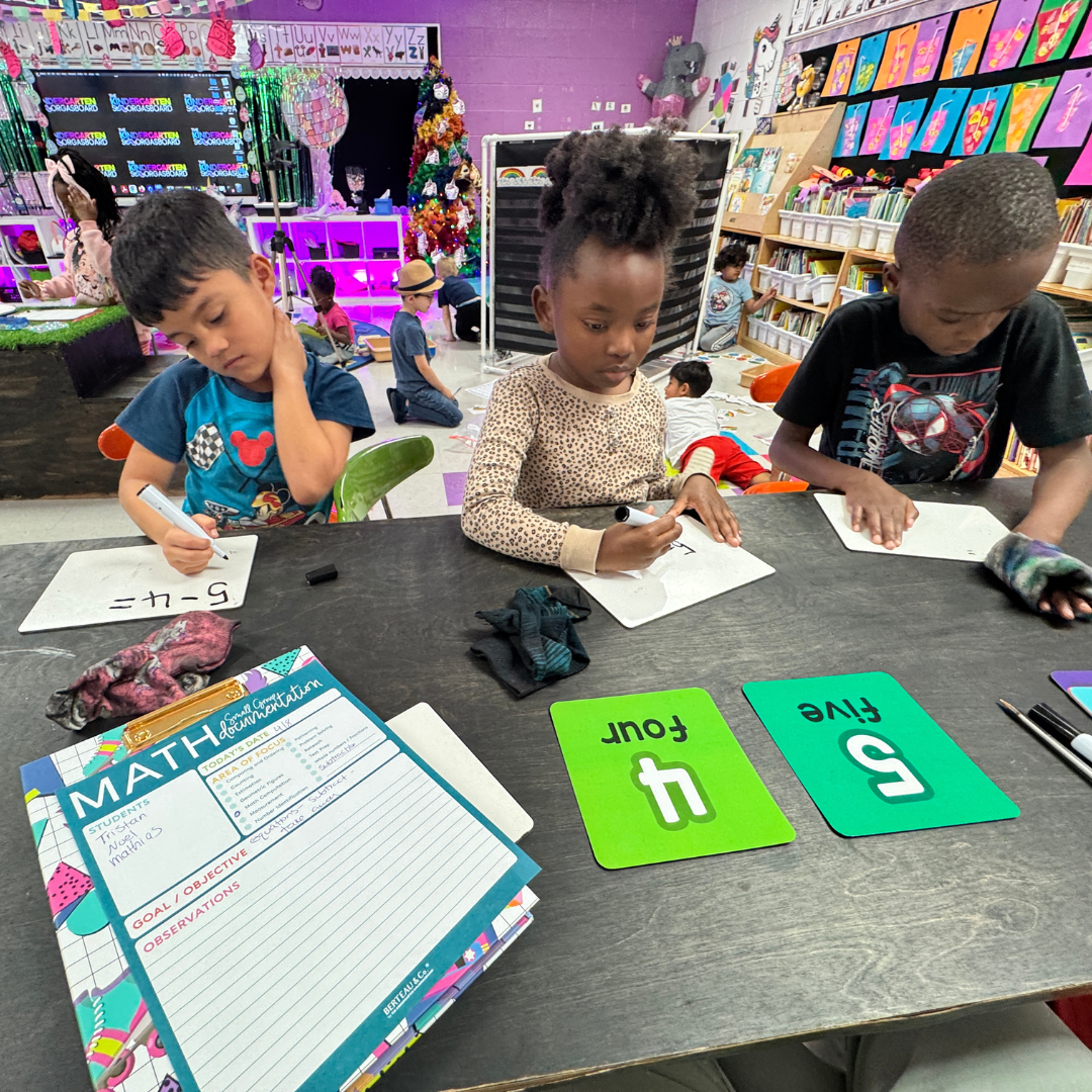 TKS Numbers and Counting Visual Math Cards Set 4