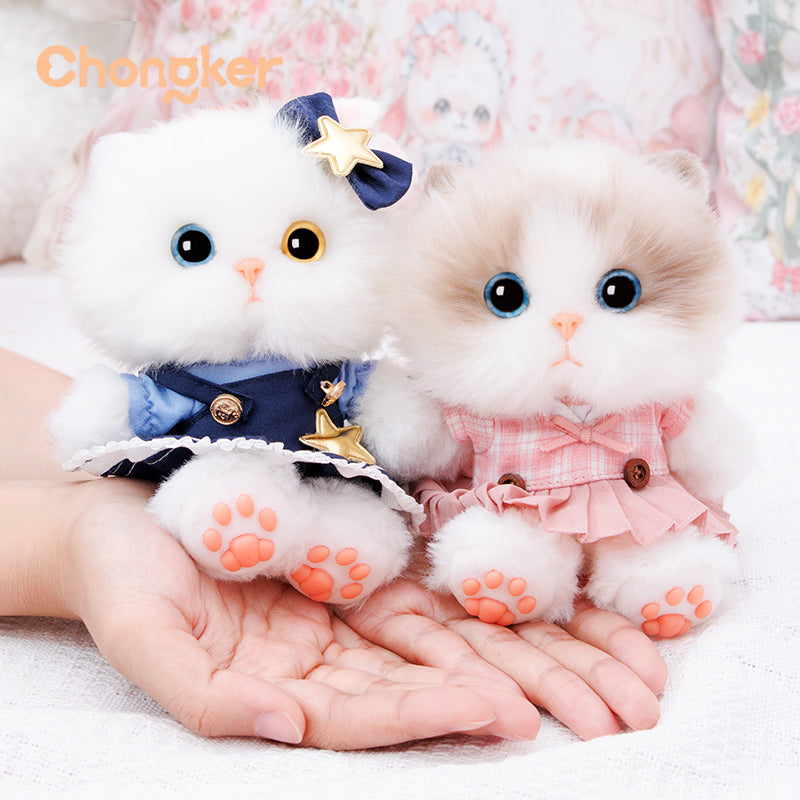 Chongker collectible cat plush keychain styles