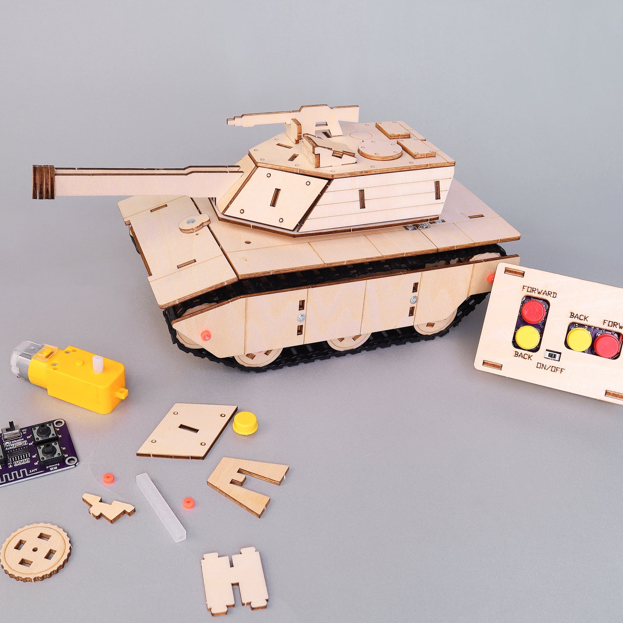 RC TankCam, Tank and Camera Mode, Educational STEM Kit 3