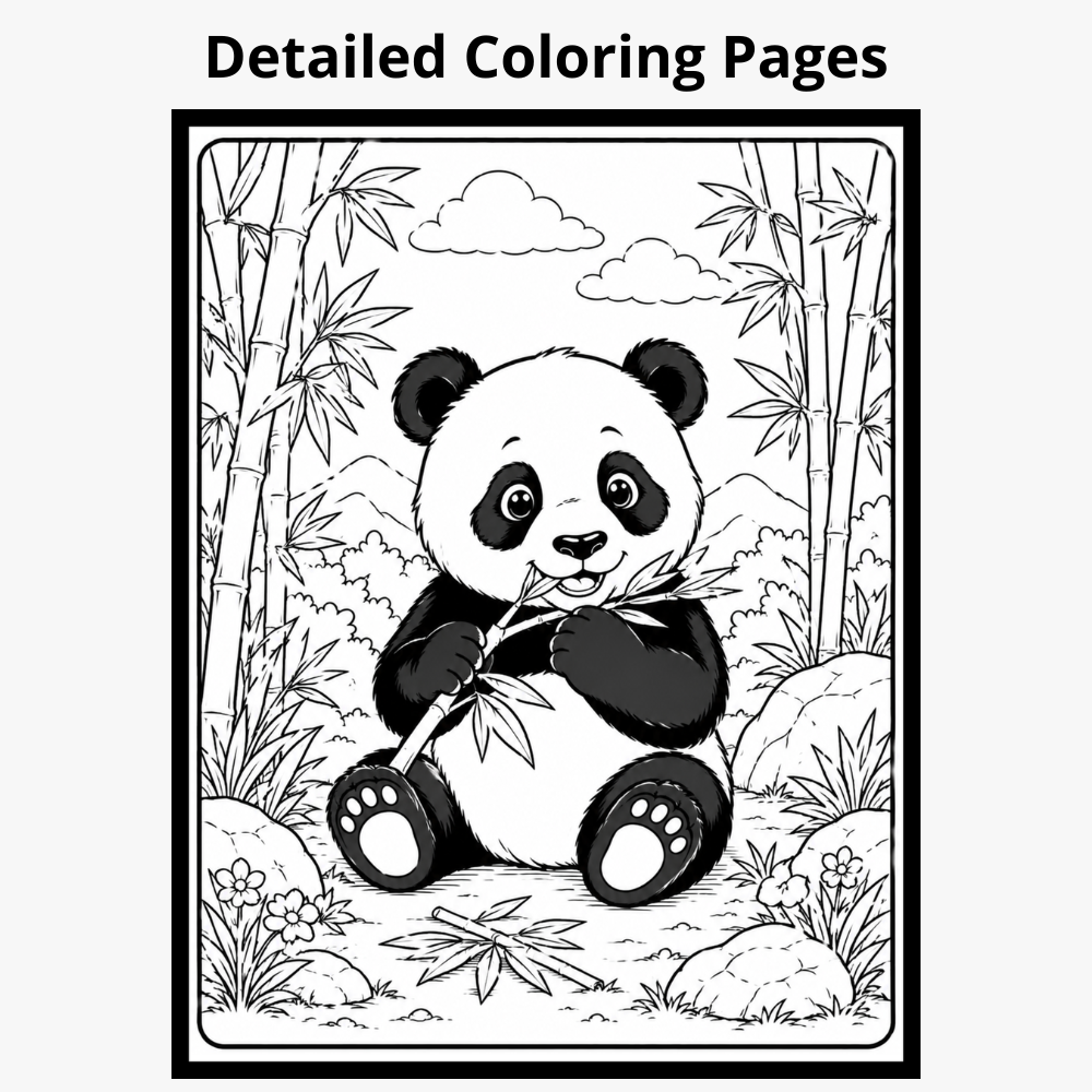 Educational printable activity book teaching children about wildlife through games, puzzles, and coloring