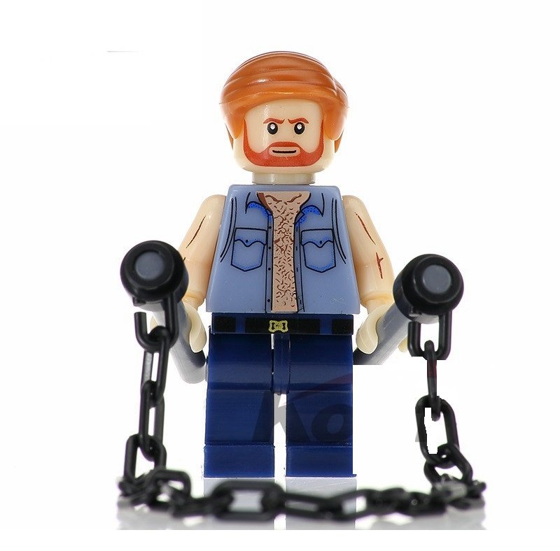 Chuck Norris Figurine for Lego