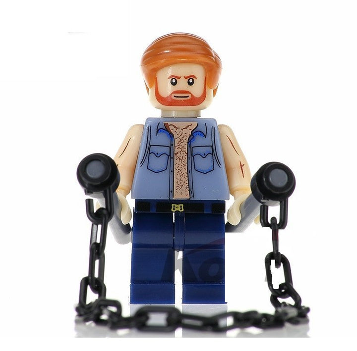 Chuck Norris Figurine for Lego