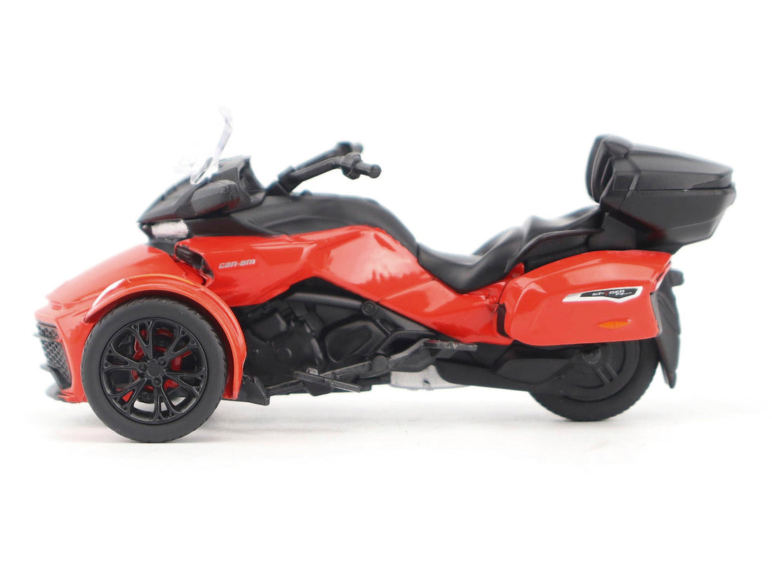 Can-Am Spyder F3 Limited Special Series 3-Wheel Motorcycle Viper Red 1/32 Diecast Model by BRP Models-2