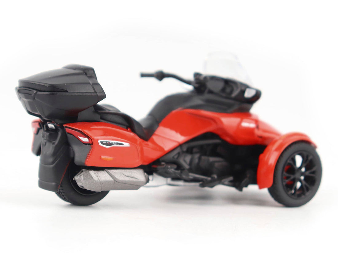 Can-Am Spyder F3 Limited Special Series 3-Wheel Motorcycle Viper Red 1/32 Diecast Model by BRP Models-3