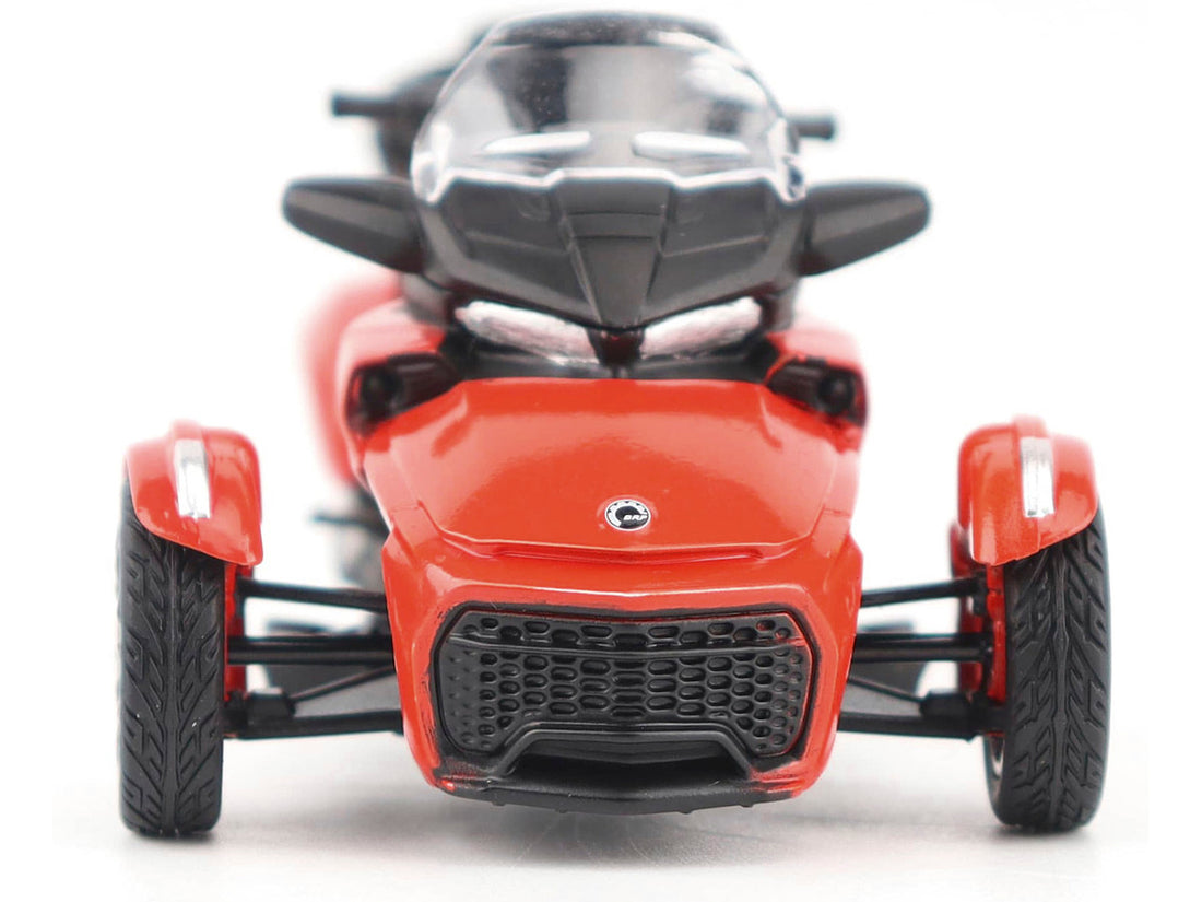 Can-Am Spyder F3 Limited Special Series 3-Wheel Motorcycle Viper Red 1/32 Diecast Model by BRP Models-4