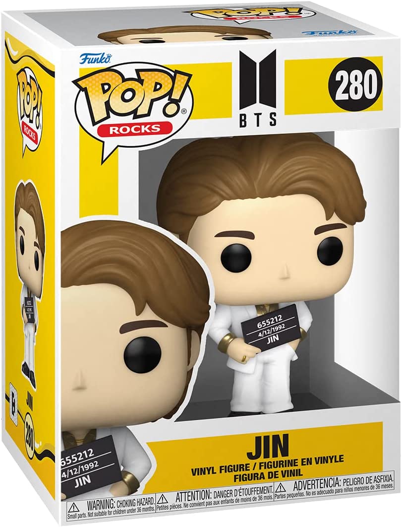 Funko Pop! 280 Rocks: BTS - Jin Figure 2