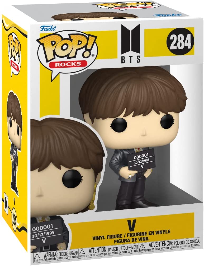Funko Pop! 284 Rocks: BTS - V Figure 2