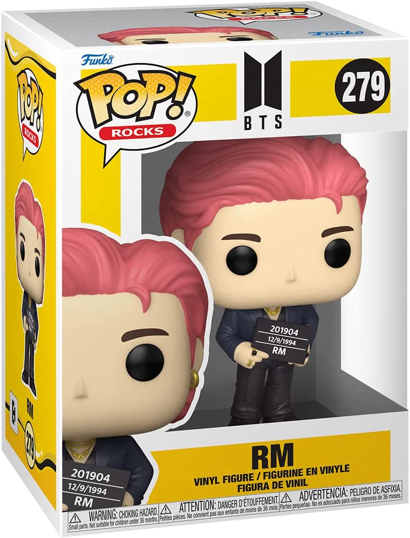 Funko Pop! 279 Rocks: BTS - RM Figure 2