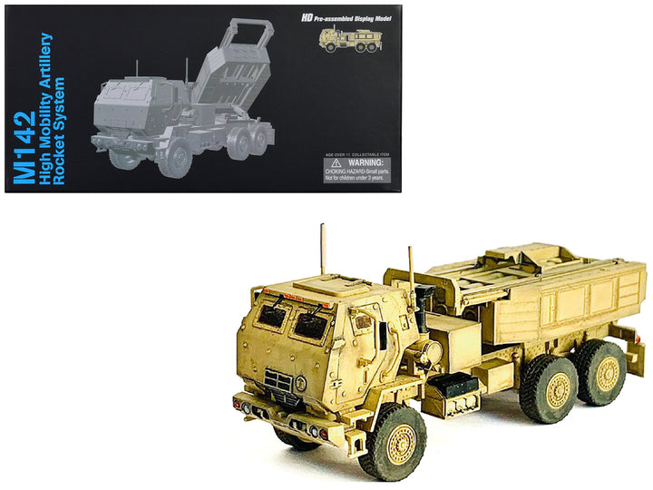 United States M142 High Mobility Artillery Rocket System (HIMARS) Desert Camo "NEO Dragon Armor" Series 1/72 Plastic Model by Dragon Models-0