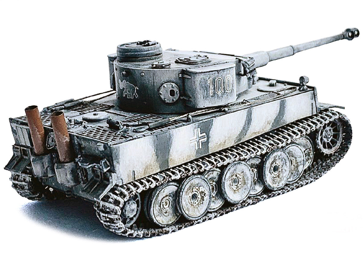 Germany Tiger I Initial Production Tank "s.Pz.Abt.502 Mga" (1942) "NEO Dragon Armor" Series 1/72 Plastic Model by Dragon Models-3