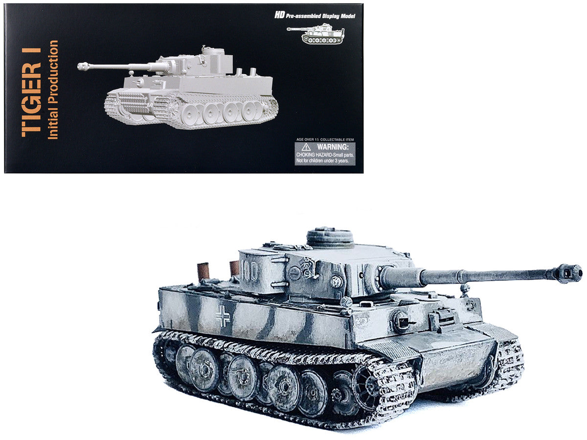 Germany Tiger I Initial Production Tank "s.Pz.Abt.502 Mga" (1942) "NEO Dragon Armor" Series 1/72 Plastic Model by Dragon Models-0