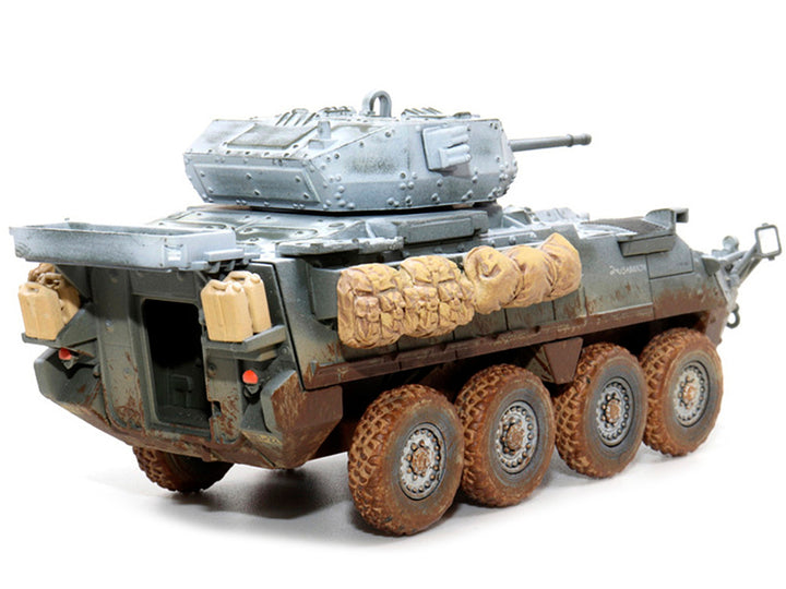 United States M1296 Stryker ICV (Infantry Carrier Vehicle) Dragoon Olive Drab (Snowy Version) "2nd Cav. Germany" (2020) "NEO Dragon Armor" Series 1/72 Plastic Model by Dragon Models-1