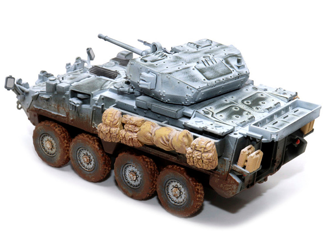 United States M1296 Stryker ICV (Infantry Carrier Vehicle) Dragoon Olive Drab (Snowy Version) "2nd Cav. Germany" (2020) "NEO Dragon Armor" Series 1/72 Plastic Model by Dragon Models-2
