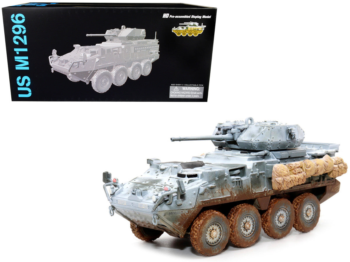 United States M1296 Stryker ICV (Infantry Carrier Vehicle) Dragoon Olive Drab (Snowy Version) "2nd Cav. Germany" (2020) "NEO Dragon Armor" Series 1/72 Plastic Model by Dragon Models-0