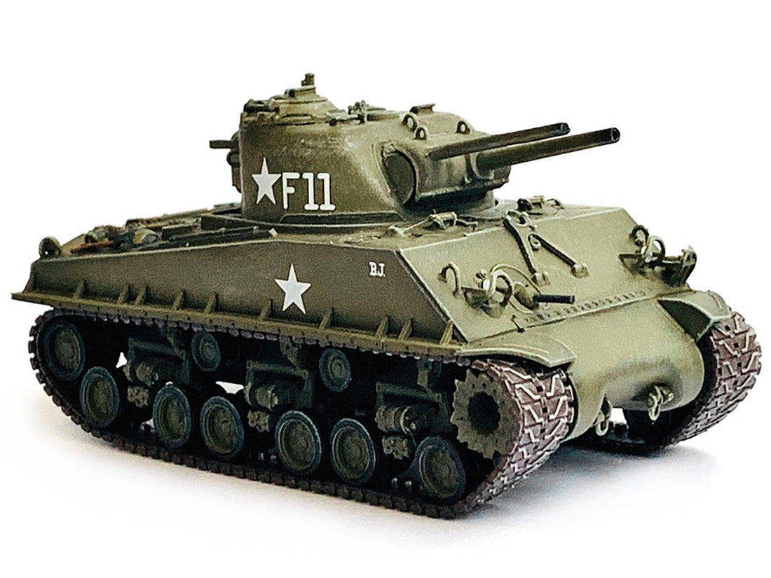 United States M4A3 HVSS POA-CWS-H5 Flamethrower Tank Olive Drab F11 "Korea" (1951) "NEO Dragon Armor" Series 1/72 Plastic Model by Dragon Models-2