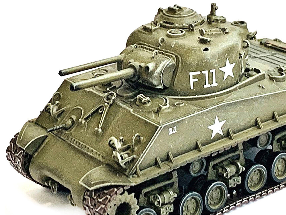 United States M4A3 HVSS POA-CWS-H5 Flamethrower Tank Olive Drab F11 "Korea" (1951) "NEO Dragon Armor" Series 1/72 Plastic Model by Dragon Models-1