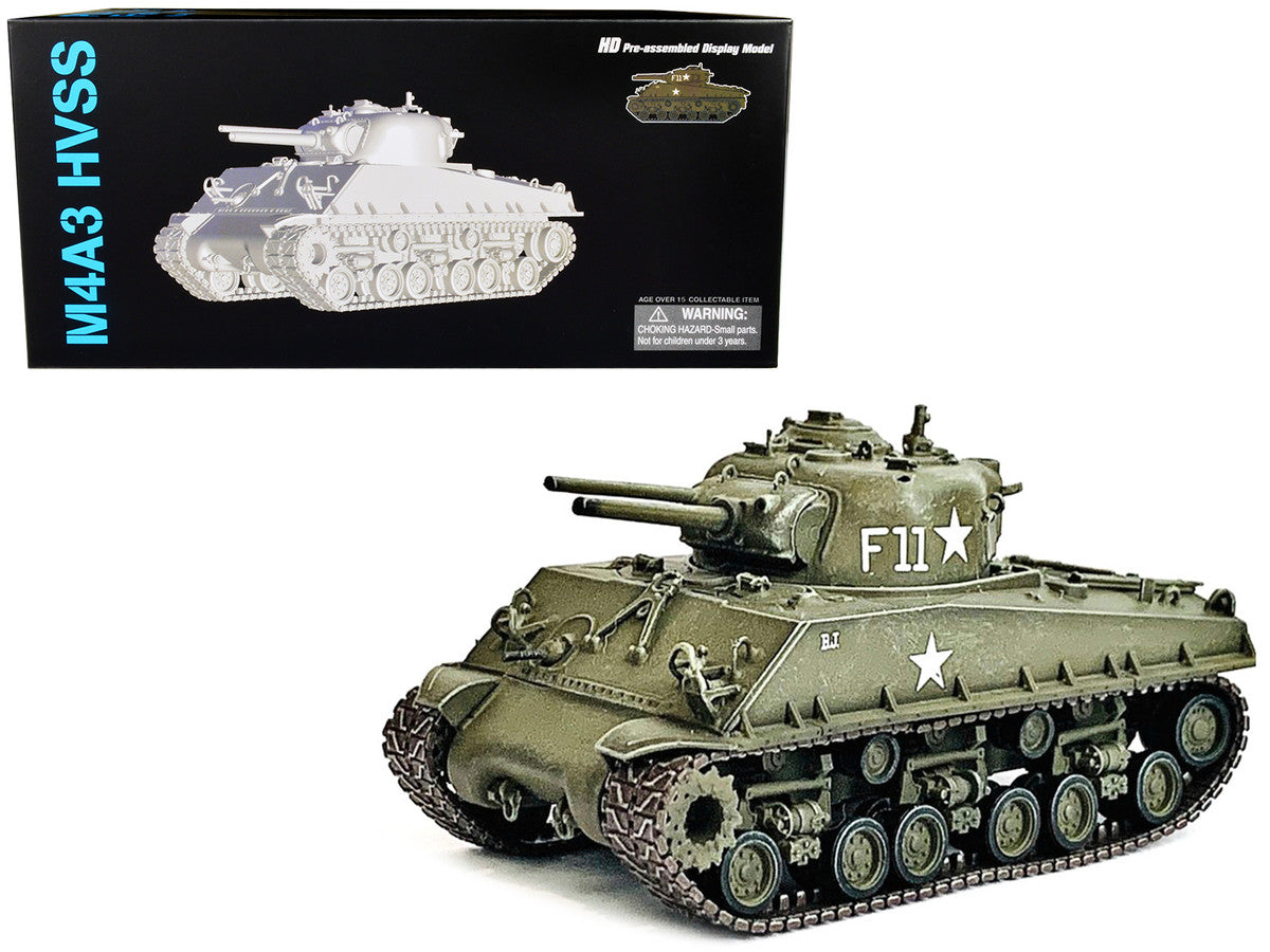 United States M4A3 HVSS POA-CWS-H5 Flamethrower Tank Olive Drab F11 "Korea" (1951) "NEO Dragon Armor" Series 1/72 Plastic Model by Dragon Models-0