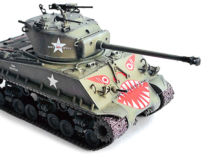 United States M4A3E8 Sherman "Tiger Face" Tank Olive Drab "89th Tank Battalion Korea" (1951) "NEO Dragon Armor" Series 1/72 Plastic Model by Dragon Models-1