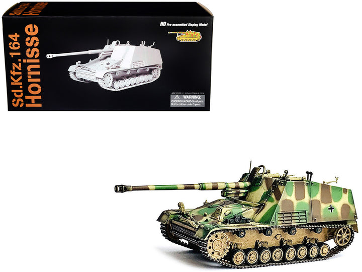 German Sd.Kfz.164 Hornisse "Nashorn" Armored Vehicle "German Army" "NEO Dragon Armor" Series 1/72 Plastic Model by Dragon Models-0