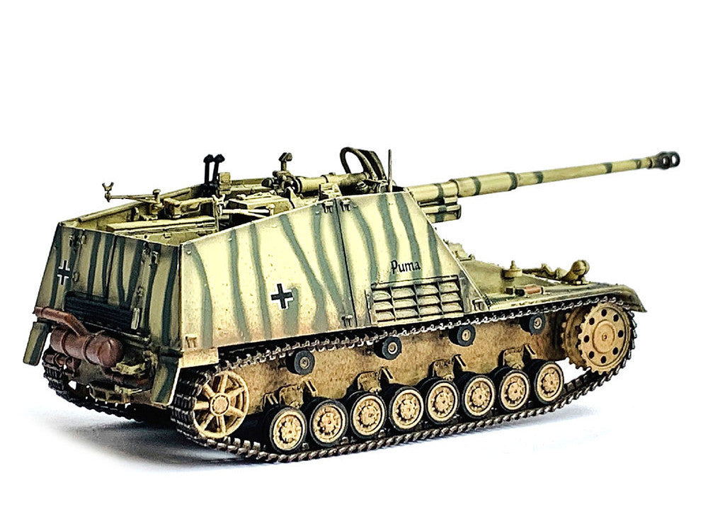 German Sd.Kfz.164 Hornisse "Nashorn" Armored Vehicle "Puma German Army" "NEO Dragon Armor" Series 1/72 Plastic Model by Dragon Models-1