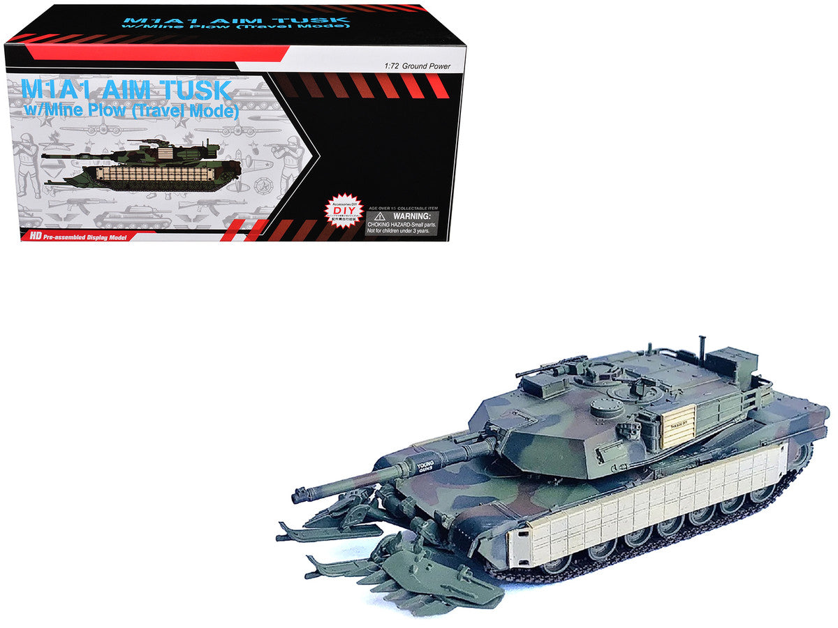 United States M1A1 AIM TUSK 1:72 Diecast Tank Model | '63192 – Big