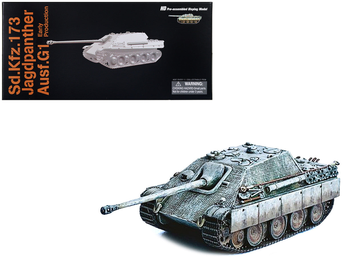 Germany Sd.Kfz.173 Jagdpanther Ausf.G1 Early Production Tank "Pz.Div. Grossdeutschland" (1944) "NEO Dragon Armor" Series 1/72 Plastic Model by Dragon Models-0