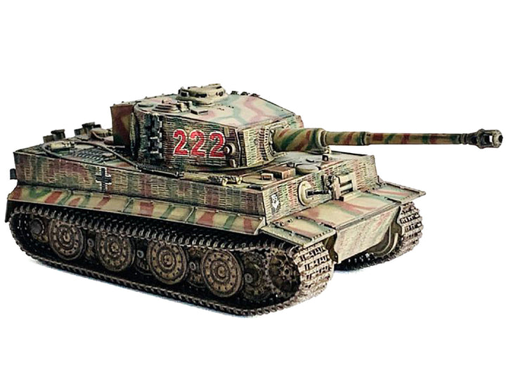 Germany Tiger I Late Production with Zimmerit Tank "Wittmann's Tiger #222 s.Pz.Abt.101 Normandy" (1944) "NEO Dragon Armor" Series 1/72 Plastic Model by Dragon Models-1