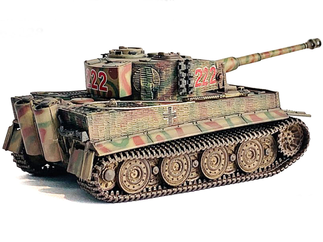 Germany Tiger I Late Production with Zimmerit Tank "Wittmann's Tiger #222 s.Pz.Abt.101 Normandy" (1944) "NEO Dragon Armor" Series 1/72 Plastic Model by Dragon Models-3