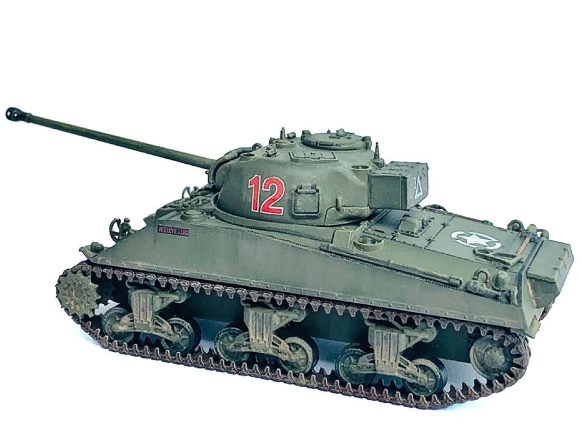 British Sherman Firefly Vc Tank #12 "3 Troop A Sqd. Northamptonshire Yeomanry France" (1944) "NEO Dragon Armor" Series 1/72 Plastic Model by Dragon Models-1