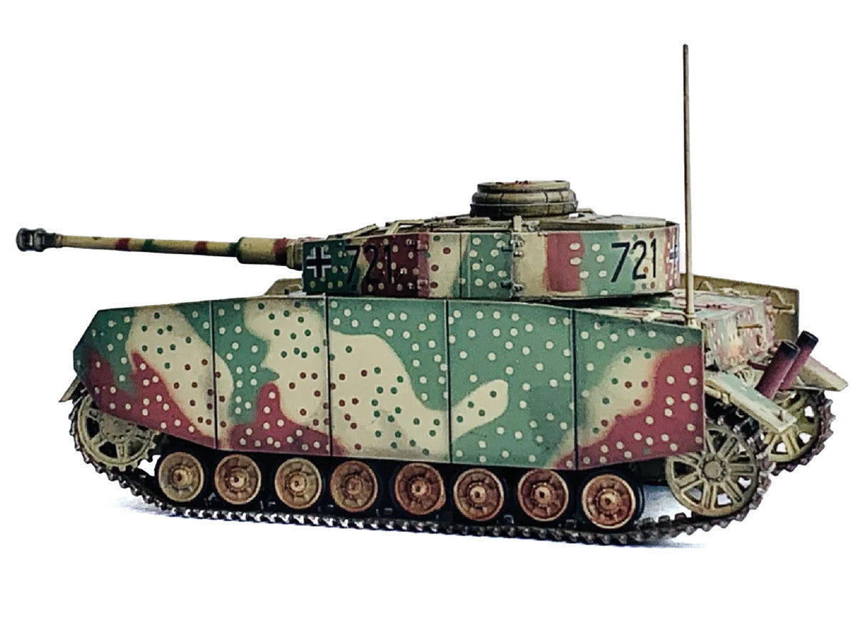 Germany Pz.Kpfw.IV Ausf.J Mid Production Tank "#721 Western Front" (1944) "NEO Dragon Armor" Series 1/72 Plastic Model by Dragon Models-1