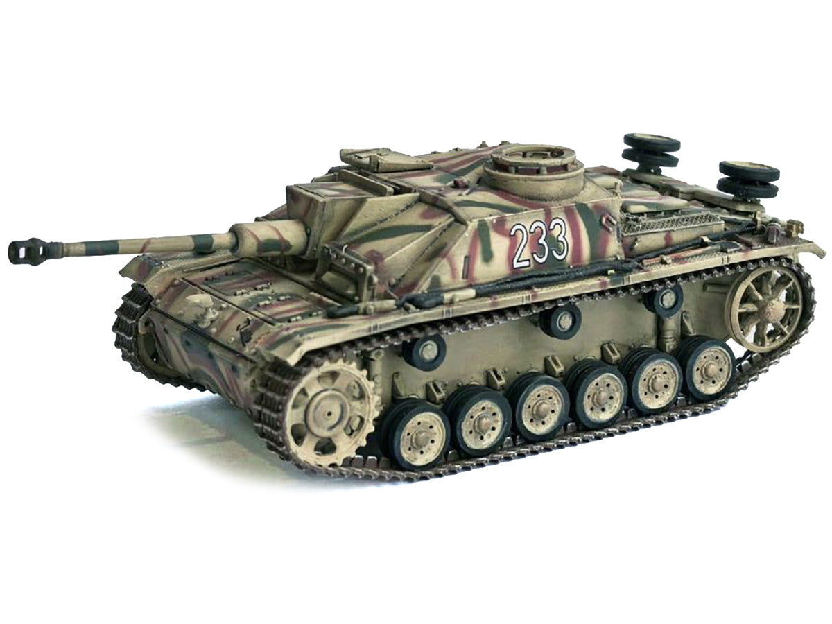 Germany StuG III Ausf. G "Early Production" Tank "#233 Pz.Abt. 103 3.Pz.Gren. Div. Rome" (1943) "NEO Dragon Armor" Series 1/72 Plastic Model by Dragon Models-1