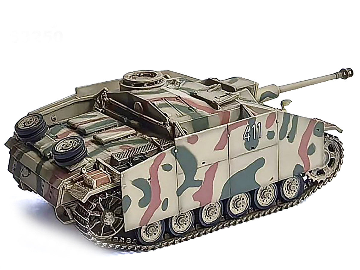 Germany StuG.III Ausf.G Early Production Tank with Schurzen #411 "Panzer Abteilung 115 Italy" (1943) "NEO Dragon Armor" Series 1/72 Plastic Model by Dragon Models-1