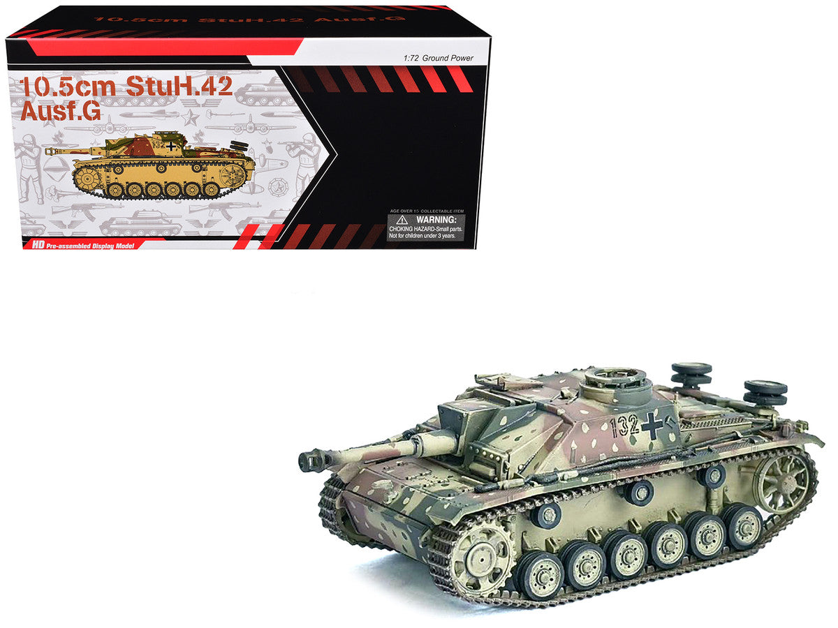 Germany 10.5cm StuH.42 Ausf. G Tank "Unidentified Unit Ardennes" (1944) "NEO Dragon Armor" Series 1/72 Plastic Model by Dragon Models-0
