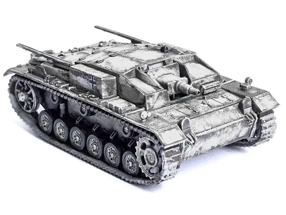 Germany StuG. III Ausf.E Tank Winter Camouflage "StuG.Abt. 202 Russia" (1942) "NEO Dragon Armor" Series 1/72 Plastic Model by Dragon Models-0