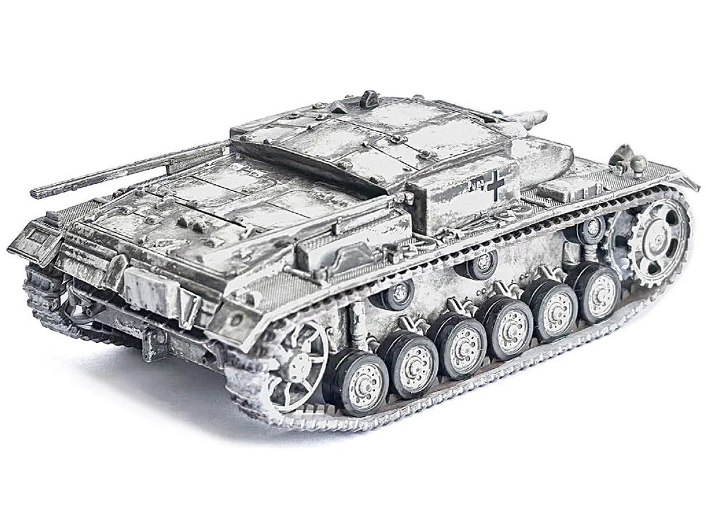 Germany StuG. III Ausf.E Tank Winter Camouflage "StuG.Abt. 202 Russia" (1942) "NEO Dragon Armor" Series 1/72 Plastic Model by Dragon Models-2