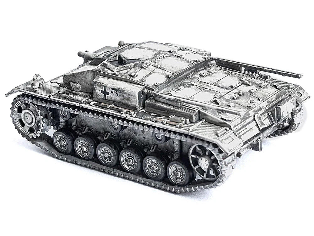 Germany StuG. III Ausf.E Tank Winter Camouflage "StuG.Abt. 202 Russia" (1942) "NEO Dragon Armor" Series 1/72 Plastic Model by Dragon Models-1