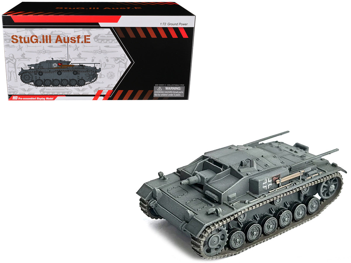 Germany StuG. III Ausf.E Tank "StuG.Abt. 191 Klin Russia" (1941) German Army "NEO Dragon Armor" Series 1/72 Plastic Model by Dragon Models-2