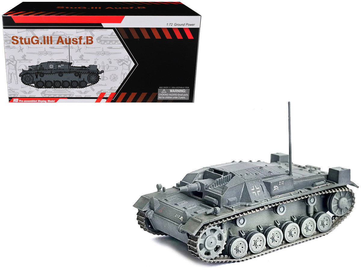 Germany StuG. III Ausf.B Tank "StuG.Abt. 226 Eastern Front" (1941) German Army "NEO Dragon Armor" Series 1/72 Plastic Model by Dragon Models-0