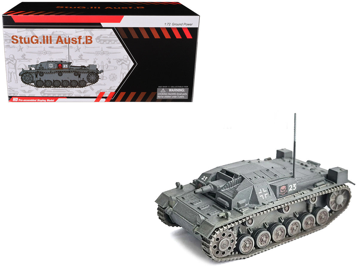 Germany StuG. III Ausf.B Tank "StuG.Abt. 192 Eastern Front" (1941) German Army "NEO Dragon Armor" Series 1/72 Plastic Model by Dragon Models-0