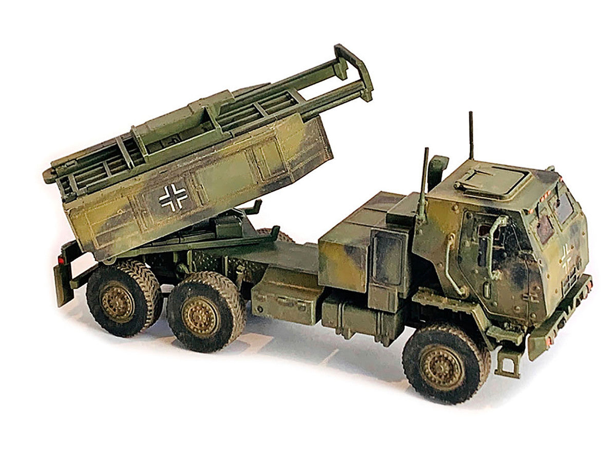 Ukraine M142 High Mobility Artillery Rocket System (HIMARS) Green Camouflage "NEO Dragon Armor" Series 1/72 Plastic Model by Dragon Models-1