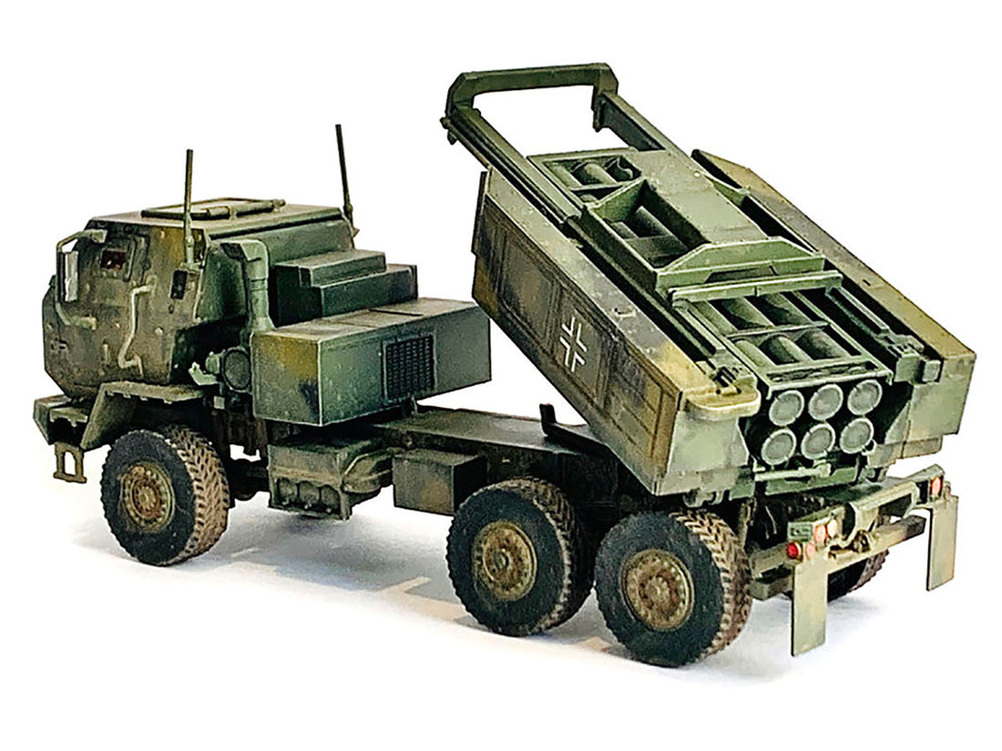 Ukraine M142 High Mobility Artillery Rocket System (HIMARS) Green Camouflage "NEO Dragon Armor" Series 1/72 Plastic Model by Dragon Models-2