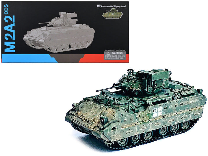 Ukraine M2A2 ODS Light Tank Green Camouflage (Weathered) "NEO Dragon Armor" Series 1/72 Plastic Model by Dragon Models-0