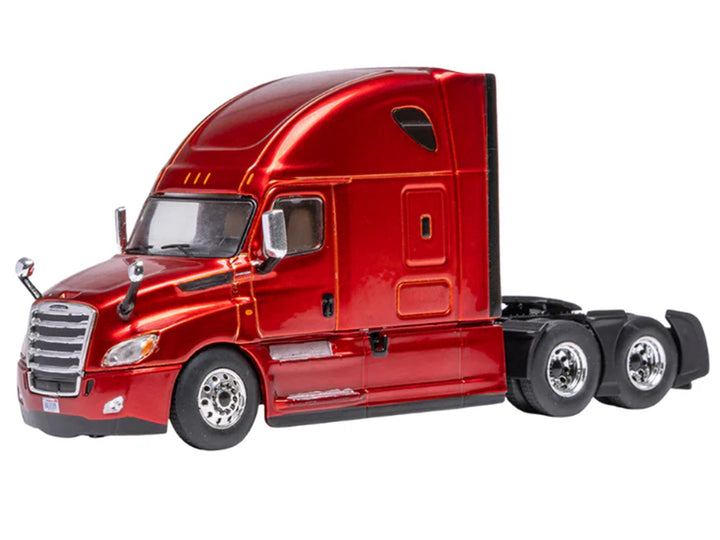 2018 Freightliner Cascadia Truck Tractor Red Metallic 1/64 Diecast Model by IXO Models-0