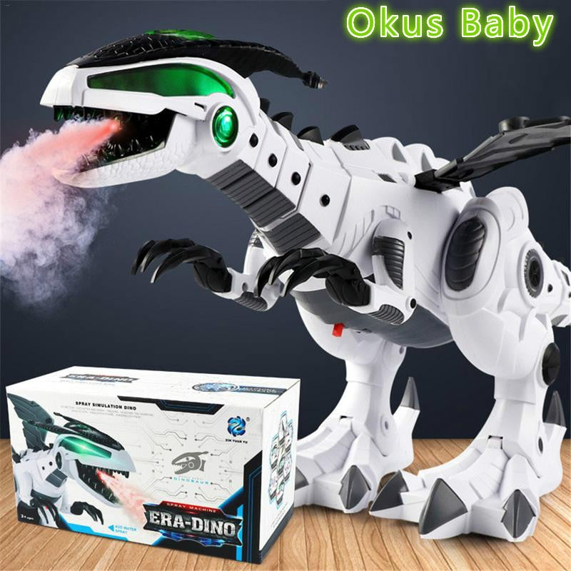 White Spray Electric Dinosaur Mechanical Pterosaurs Toy 7