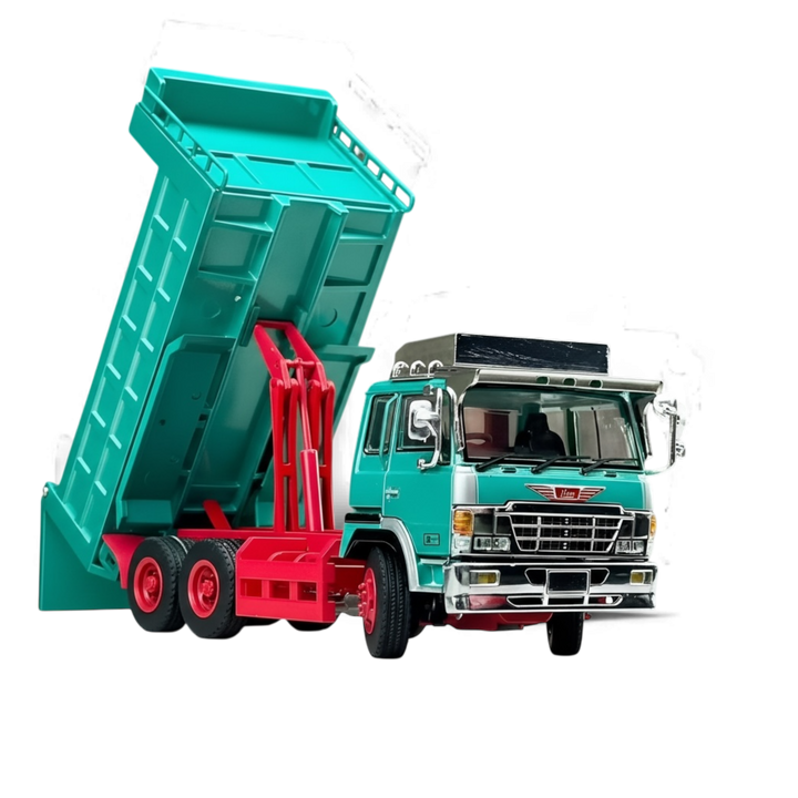 Hino Super Dolphin Dump Truck Green 1:64 by DBGT