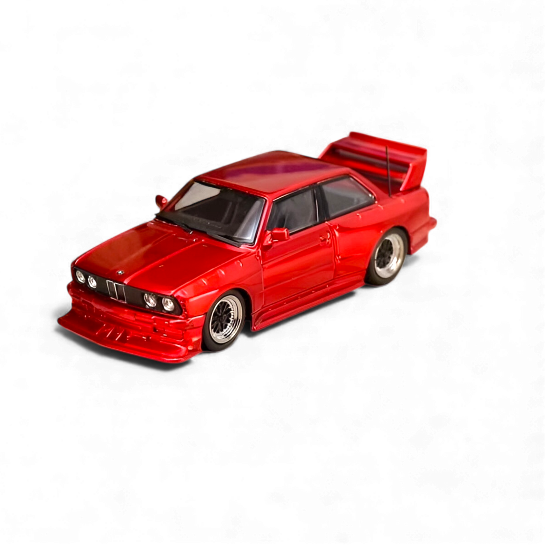 SW BMW E30 M3 LTO Modified Red 1:64 3