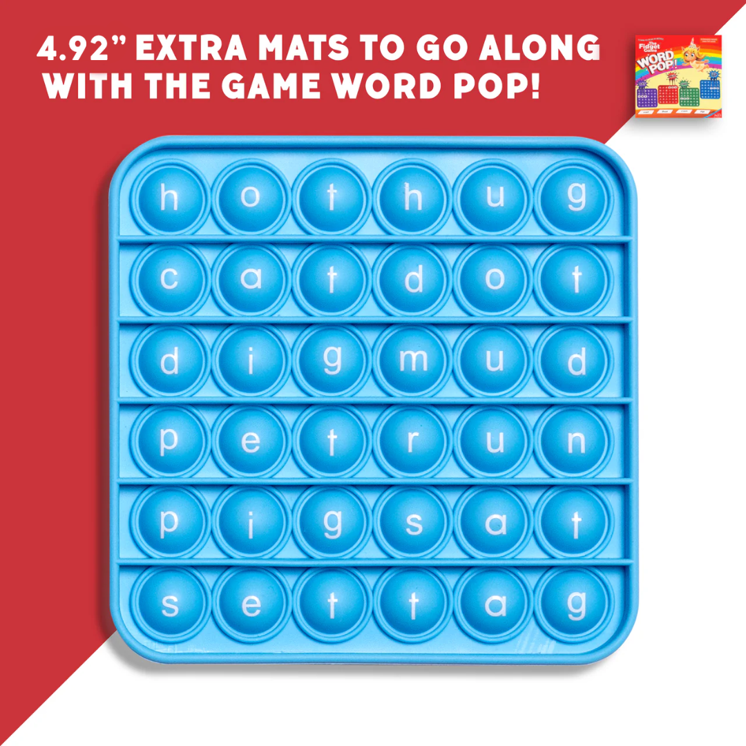 6 Extra CVC Fidget Mats (Word Pop) 5